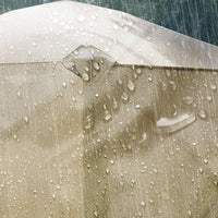 Garvee 10'x10' Pentagonal Pop-Up Screen Tent with 5-Sided Canopy - Outdoor Camping Tent for Patio, Backyard & Lawn, 210D Oxford Fabric