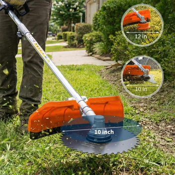 Garvee 52cc Gas Weed Wacker, 3-in-1 String Trimmer & Brush Cutter, Heavy-Duty Gas Powered Lawn Trimmer with Shoulder Strap & Anti-Vibration Handle