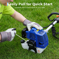 Garvee 3-in-1 Grass Trimmer, Electric String Trimmer & Brush Cutter with Blade & Trimmer Head, Lightweight Lawn Edger for Garden Care