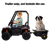 Trailer for 12V Kids Ride On Car Truck w/ Parent Remote Control