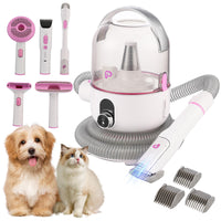 5-in-1 Pet Grooming Kit, Low Noise Vacuum, 2L Dust Cup