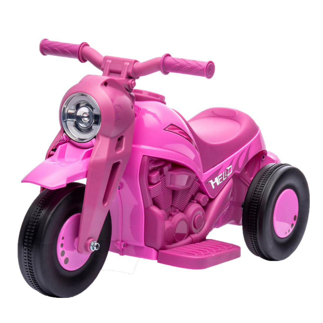 Kids Electric Motorcycle with Bubble Function, 3 Wheels Car for Kids