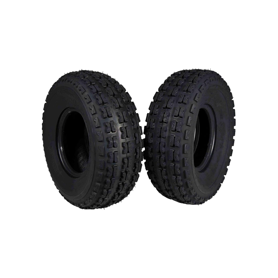 AT22x7-10-4PR ATV Tires, All Terrain ATV UTV Mud Trail Tires(Set of 2, Tubeless)