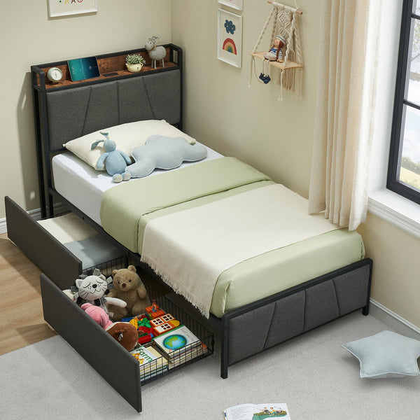 【hy100602】socph bed double hy100602】socph bed double Double bed, Upholstered bed with