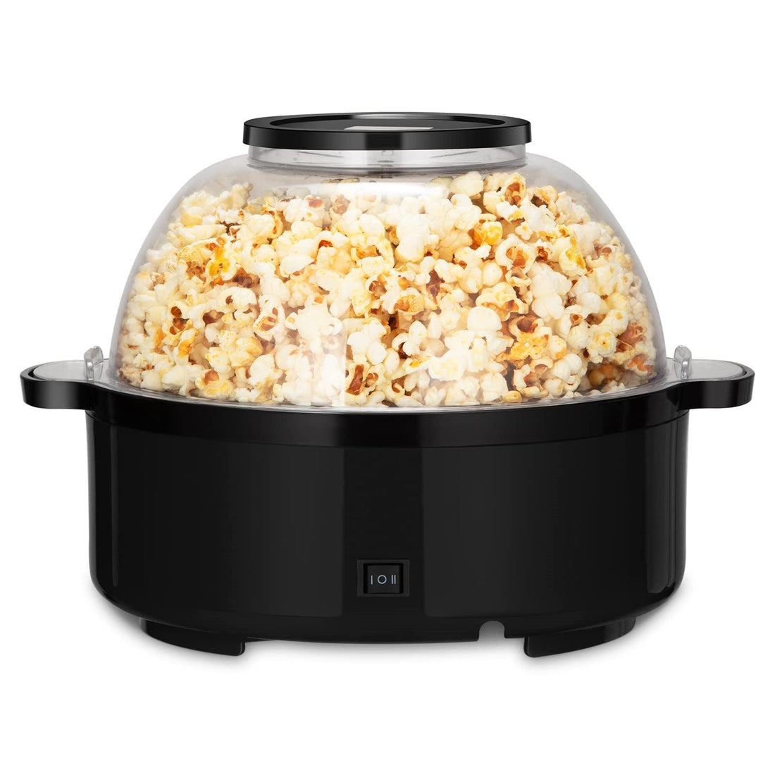 16-Cup Electric Hot-Oil Popcorn Maker, Multifunctional for Home