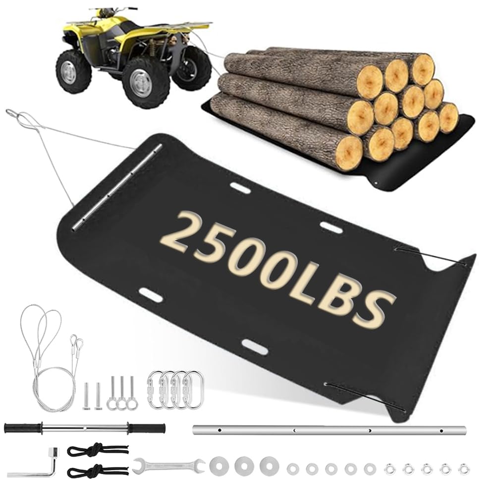 Garvee Heavy Duty Yard Drag Sled 47x110