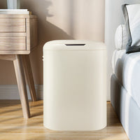 Garvee Automatic Trash Can with Lid, 13 Gallon Smart Trash Can, 50L Motion Sensor Trash Can for Bedroom, Bathroom, Kitchen, Office