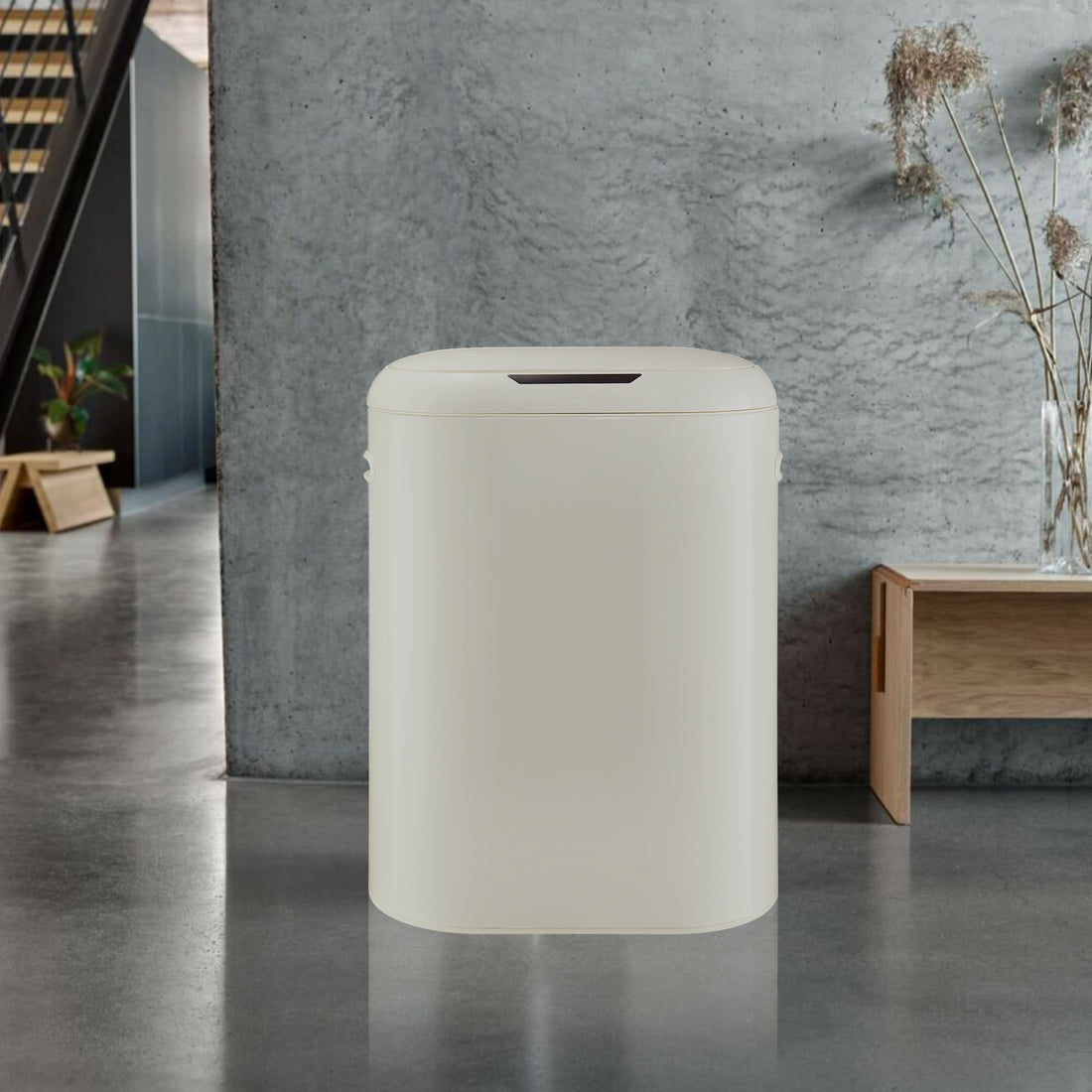 Garvee Automatic Trash Can with Lid, 13 Gallon Smart Trash Can, 50L Motion Sensor Trash Can for Bedroom, Bathroom, Kitchen, Office