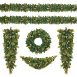 Garvee 6-Piece Pre-lit Christmas Decor LED Light Set with Energy-Efficient LEDs, Durable Plastic, Easy Setup, Indoor/Outdoor Use, Festive Holiday Decoration
