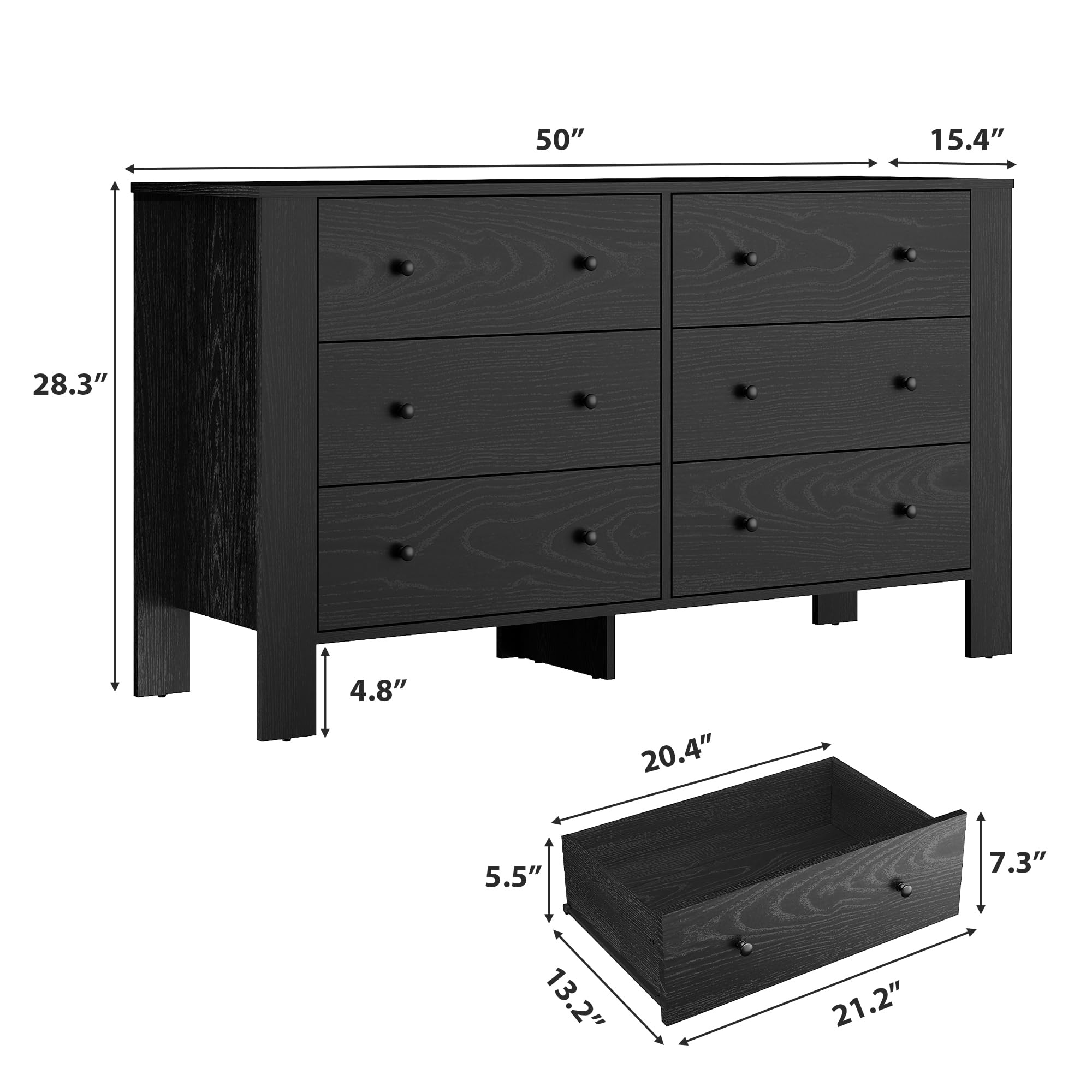 sachin and babi light blue dress Shawburn Six Drawer Dresser