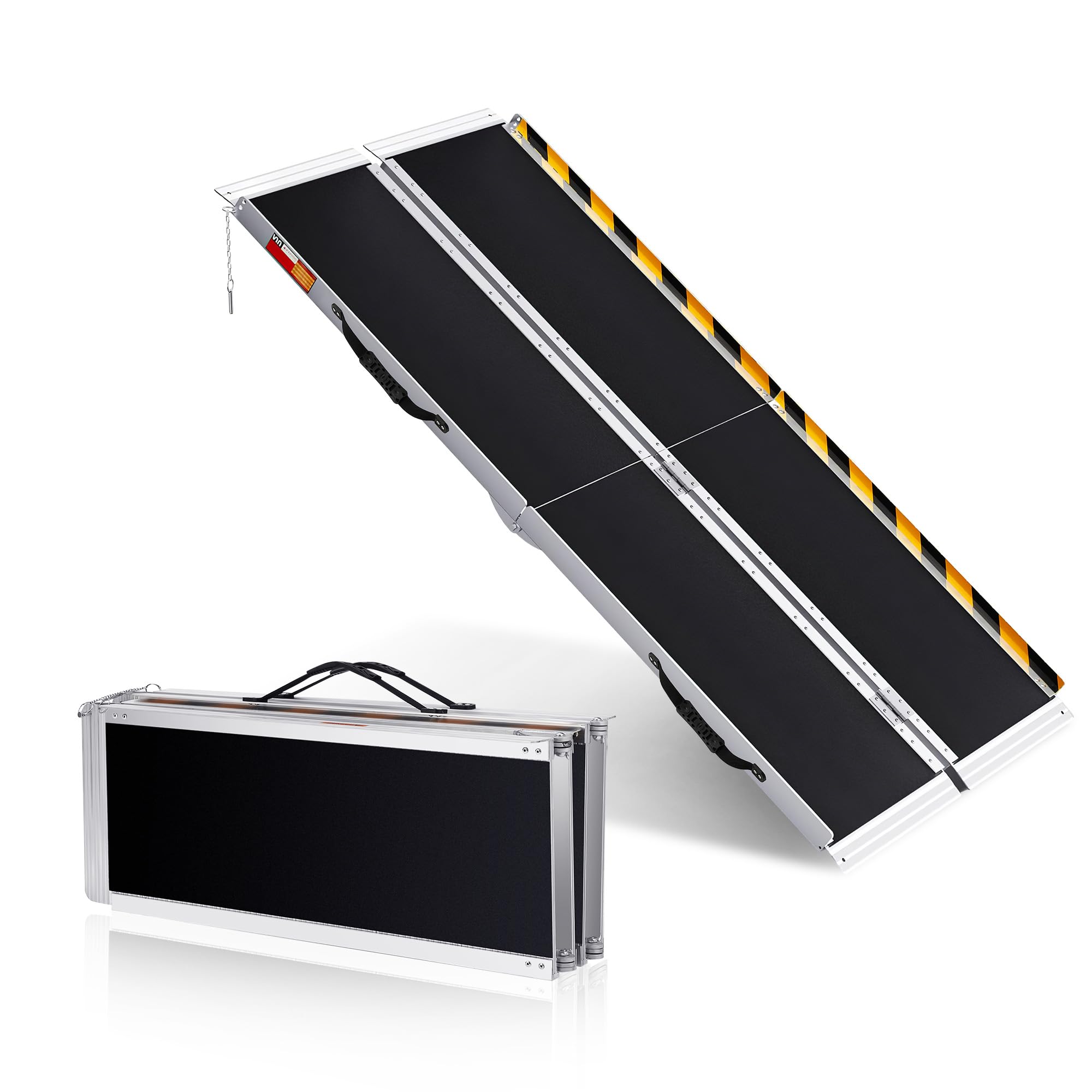 Garvee Aluminum 7FT Threshold Ramp for Wheelchair & Scooter, Heavy-Dut