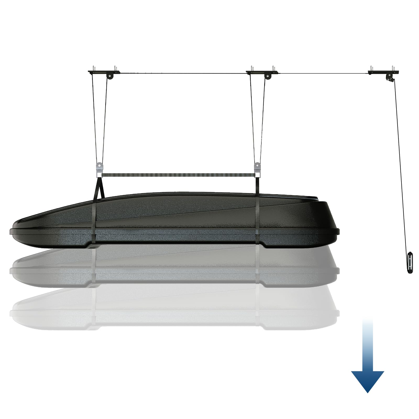 Garvee Heavy-Duty Cargo Box Garage Pulley System Steel Adjustable ...