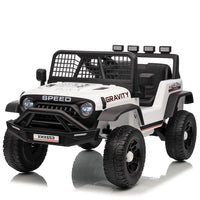 Garvee 12V Kids Electric Ride On Truck with Remote Control, Bluetooth Music, LED Lights, EVA Material, Dual Drive, Safety Features, Outdoor Play