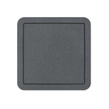 Garvee Diatomite Plant Saucer, Fast-Absorbing Plant Pot Tray with Deep Grooves, Natural Stone Drainage Tray for Indoor Plants, Decorative Holder for Soap & Sponge, Easy to Clean with Sandpaper, Eco-Friendly