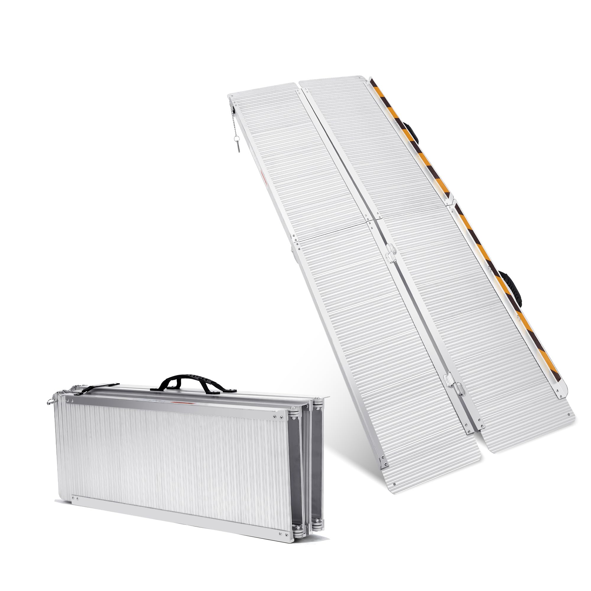 Garvee Wheelchair Ramp Portable Heavy Duty Aluminum Folding Lightweight ...