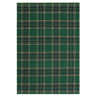 Garvee Christmas Washable Area Rug Xmas Buffalo Plaid Area Rugs Holiday Decorative Gingham Check Floor Cover Non-Slip Stain Resistant Accent Rug Farmhouse Dining Bedroom Decor, Green, 4' x 6'
