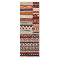 Garvee Boho Design Non Slip Area Rug for Living Room Bedroom, Stain Resistant Carpet for Dining Room and Entryway