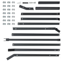 Garvee 74 Inch ATV Drag Harrow with 2 Adjustable Bars, Driveway Drag Grader for Farm Garden Field Landscape Leveling or Sod Prepping