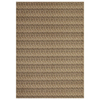Garvee Modern Brown 10x13 Large Area Rugs, Non-Slip Modern Woven Pattern Living Room Rugs, Washable Soft Low Pile Accent Rugs, Non-Shedding Contemporary Floor Carpet for Office, Bedroom