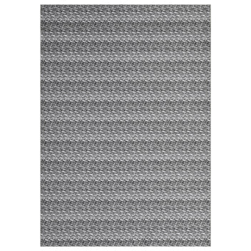 Garvee Modern Grey 5x7 Area Rugs Woven Pattern Accent Rugs with Non-Slip Backing, Washable Soft Low Pile Floor Carpet, Non-Shedding Contemporary Throw Rugs for Kitchen, Bedroom