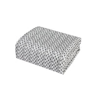 Garvee Machine Washable Area Rugs 5x7 Modern Printed Accent Carpet with Non-Slip Backing, Non-Shedding Contemporary Woven-Style Floor Carpet for Living Room, Bedroom, Office, Gray