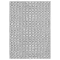 Garvee Machine Washable Area Rugs 5x7 Modern Printed Accent Carpet with Non-Slip Backing, Non-Shedding Contemporary Woven-Style Floor Carpet for Living Room, Bedroom, Office, Gray