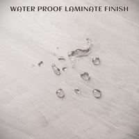 Garvee Farmhouse Dining Table for 6-8 People, 70.87" Rectangular Wood Dining Table, Rustic Style Kitchen Table with Heavy Duty Metal Legs for Dining Room, Home Office, Living Room, Grey