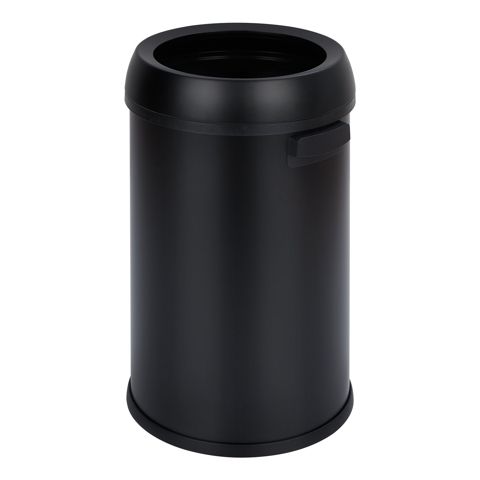 Garvee 17 Gallon Open Top Trash Can, Stainless Steel Outdoor Garbage C
