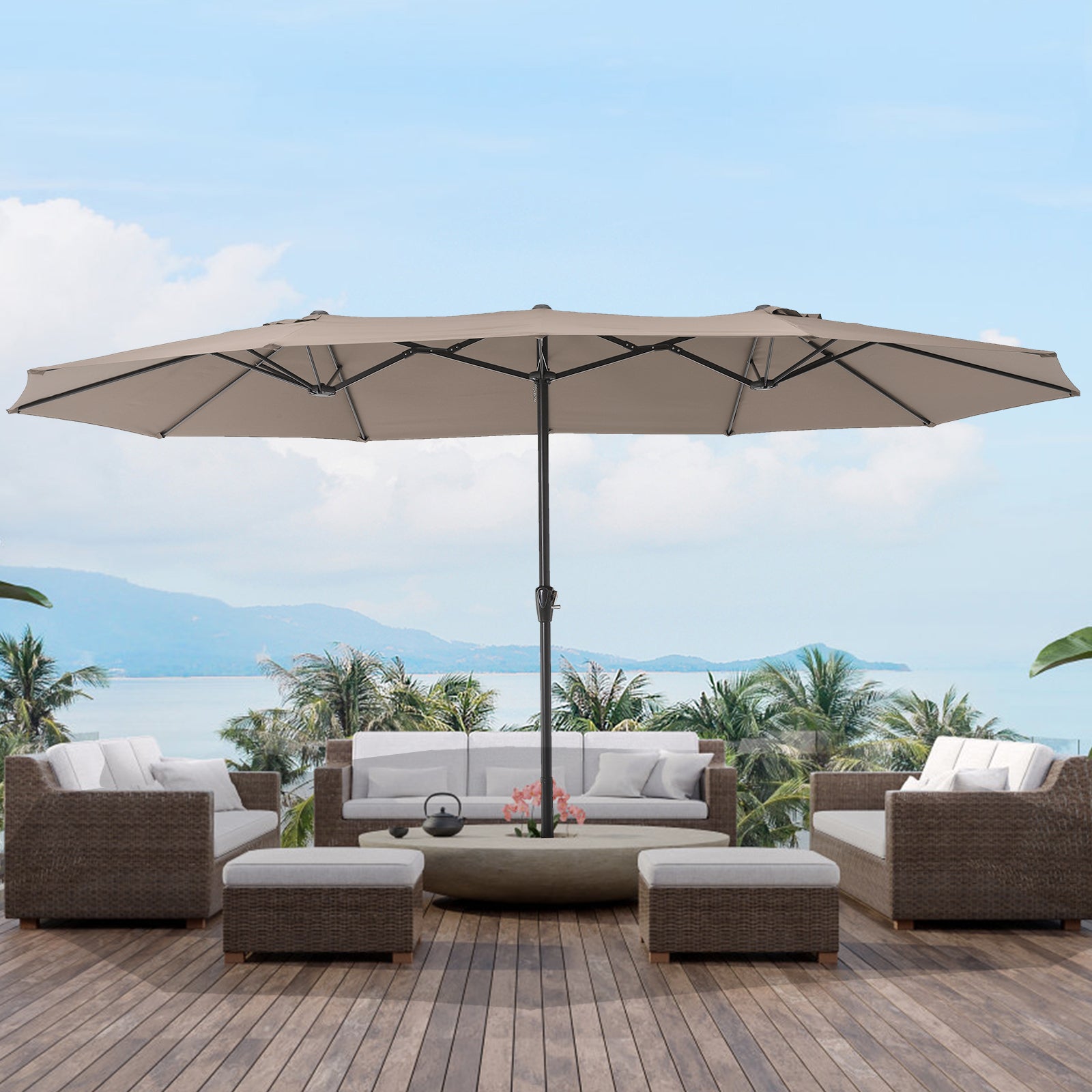 can i wash my patio umbrella Easy Way to Clean a Patio Umbrella