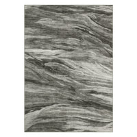 Garvee Washable Rug 8x10 Abstract Area Rug Large Modern Area Rug Stain Resistant Non-Slip Accent Rug Abstract Floor Cover Carpet Rug for Living Room Decor, Grey