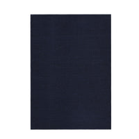 Garvee 8x10 Area Rug Modern Solid Textured Large Area Rug Machine Washable Rug for Living Room, Non-Slip Stain Resistant Accent Rug Contemporary Weaving Floor Cover Carpet for Bedroom, Navy