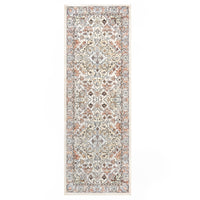 Garvee Vintage Floral Washable Runner Rug, 2x6 Non Slip Low Pile Hallway and Entryway Rug, Kid and Pet Friendly