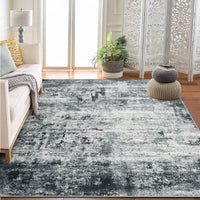 Garvee Modern Abstract Area Rug for High-Traffic Living Room, Bedroom, Kitchen, and Dining Spaces