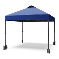 Garvee 10'x10' Pop Up Tent, Pop Up Canopy With Sidewall, UPF 50+, Easy to Set Up Outdoor Canopy, Adjustable Portable Gazebo for Parties, Camping, Gazebo With Wheel Cover Bag, 4 Sand Bags, 4 Ropes and 8 Spikes