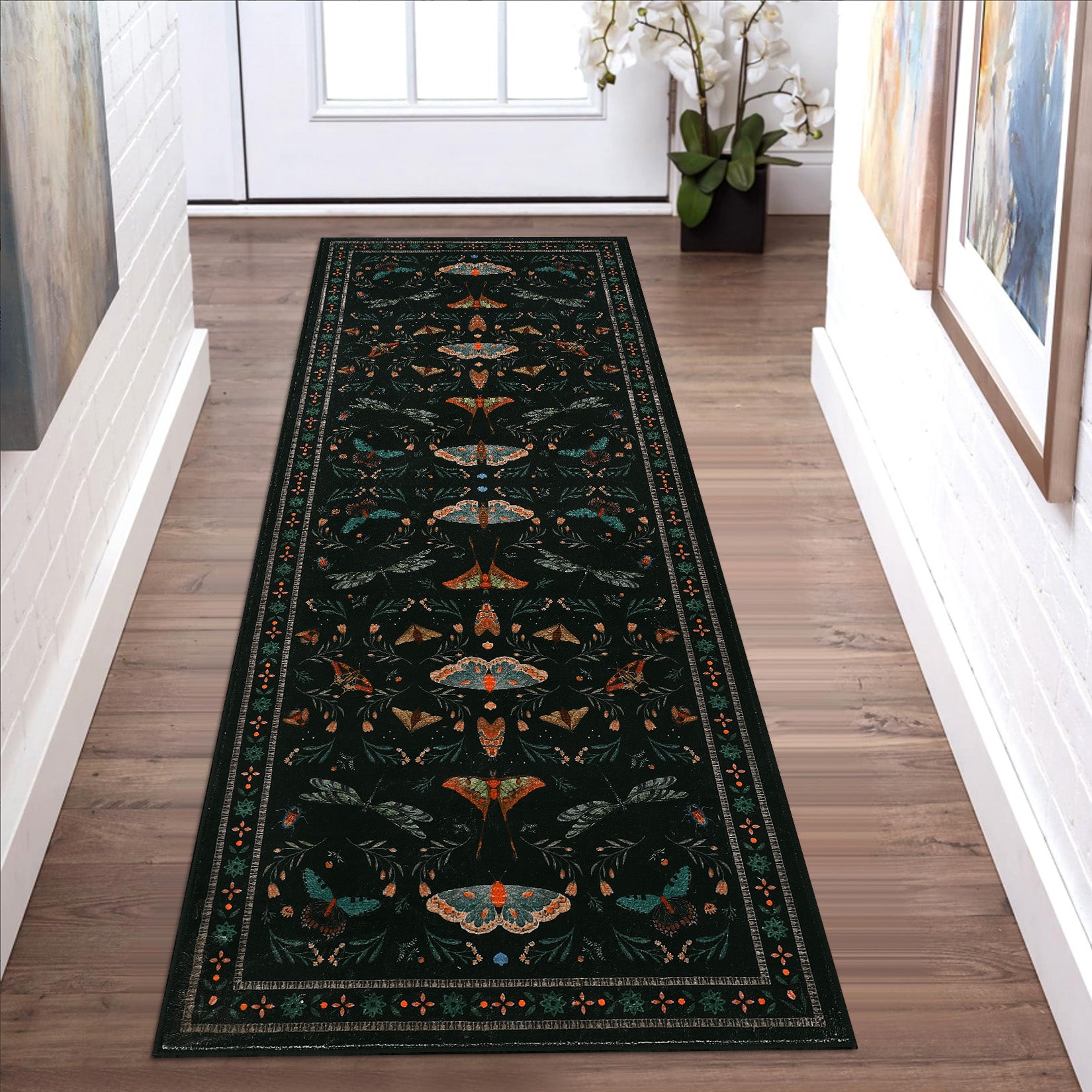 Garvee Insect Washable Soft Area Rugs for Living Room Bedroom Ultra-Thin Non Slip Dining Room Stain Resistant Rug Large Carpet for Office Nursery Bedroom