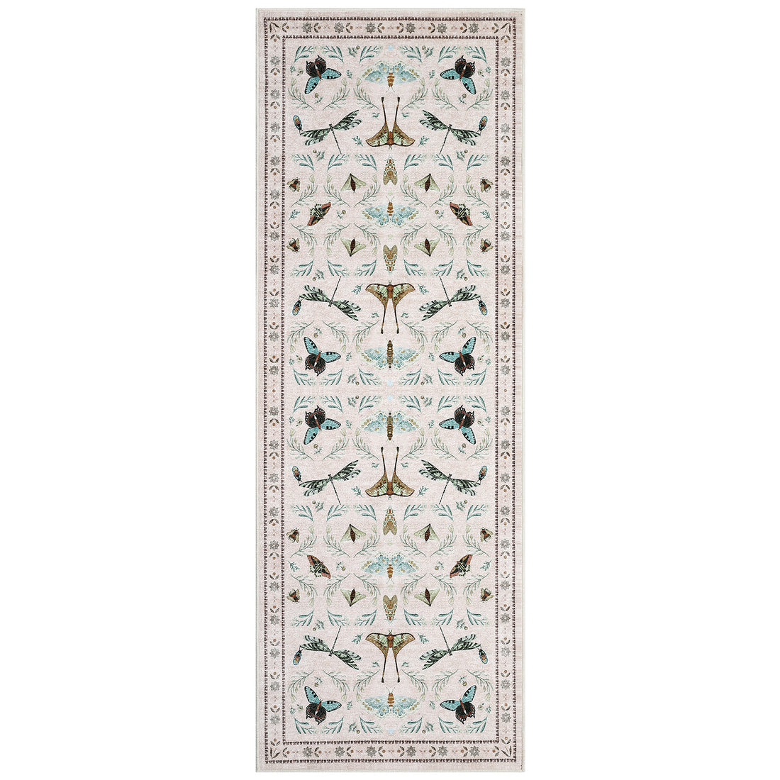 Garvee Insect Washable Soft Area Rugs for Living Room Bedroom Ultra-Thin Non Slip Dining Room Stain Resistant Rug Large Carpet for Office Nursery Bedroom