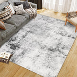 Garvee Indoor Outdoor Area Rug Easy Clean Machine Washable Non Shedding Patio Rug For Bedroom Entry Living Room Grey 6*9ft - Gray