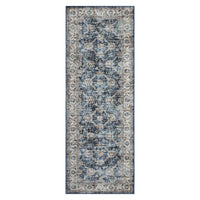 Garvee Oriental Vintage Floral Non Slip Area Rug for Living Room Bedroom, Soft and Foldable, Perfect for Home Nursery Office