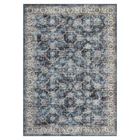 Garvee Oriental Vintage Floral Non Slip Area Rug for Living Room Bedroom, Soft and Foldable, Perfect for Home Nursery Office