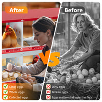 GARVEE 6-Compartment Galvanized Steel Nesting Box - Metal w/Vented Holes, Swing Perch & Removable Dividers for Chicken Coops