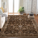 Garvee 10'x13' Area Rugs for Living Room Vintage Washable Non Slip Rugs for Dining Room Bedroom Indoor Rugs for Office Reddish Brown - Reddish Brown