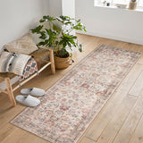 Garvee 2'x6' Runner Rug Non Skid Washable Ultra-Thin Vintage Long Carpet for Kitchen Bathroom Bedroom Entryway Office Caramel - Camel