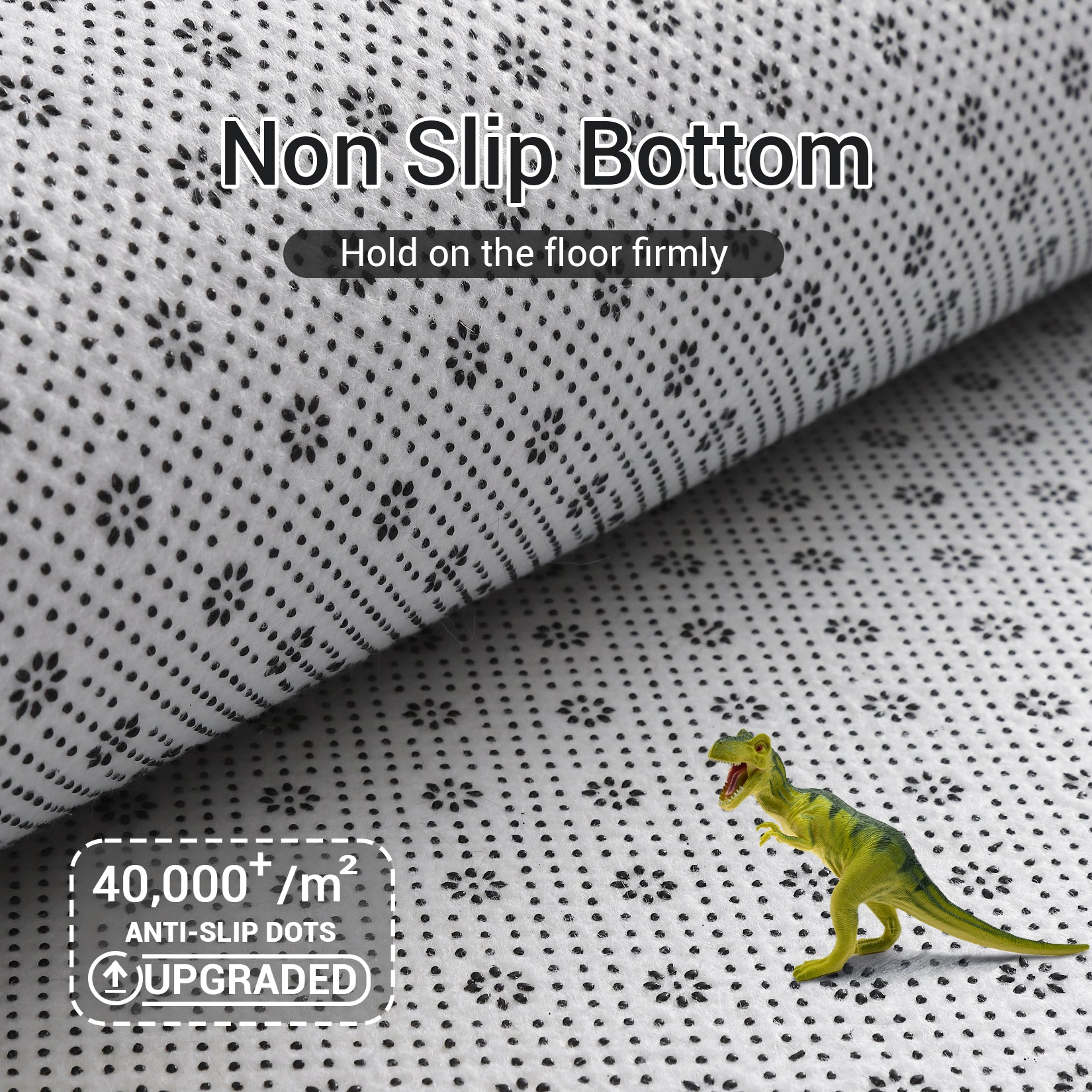 Garvee Fluffy & Sheepskin Light Grey 8x10 Faux Fur Shag Rug, Non-Slip Tie Dye Plush Fuzzy for Bedroom Kids Nursery Dorm