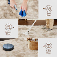 Garvee Fluffy & Sheepskin Light Coffee 8x10 Area Rugs for Bedroom Plush Rug Fuzzy Rug Living Room Rugs Non-Slip Rug for Living Room Bedroom Dining Room Office