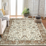 Garvee Area Rugs 10x13 Living Room Soft Large Rugs for Living Room, Boho Black Dining Room Rug, Distressed Non Slip Low Pile Carpet for Indoor Home Office Bedroom Brown - Red-Brown