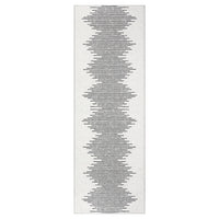 Garvee Washable Runner Rug 2x6 Modern Stripe Geometric Runner, Soft Thin Low Pile Abstract Entryway Rug, Indoor Non Shedding Foldable Floor Carpet, Accent Printed Mat for Hallway, Beige