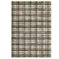 Garvee Green & Coffee Large Area Rug 10x13 Rug for Living Room Modern Washable Rugs Non Slip Soft Low Pile Throw Rugs Stain Resistant Carpet for Bedroom Office Dining Room Nursery