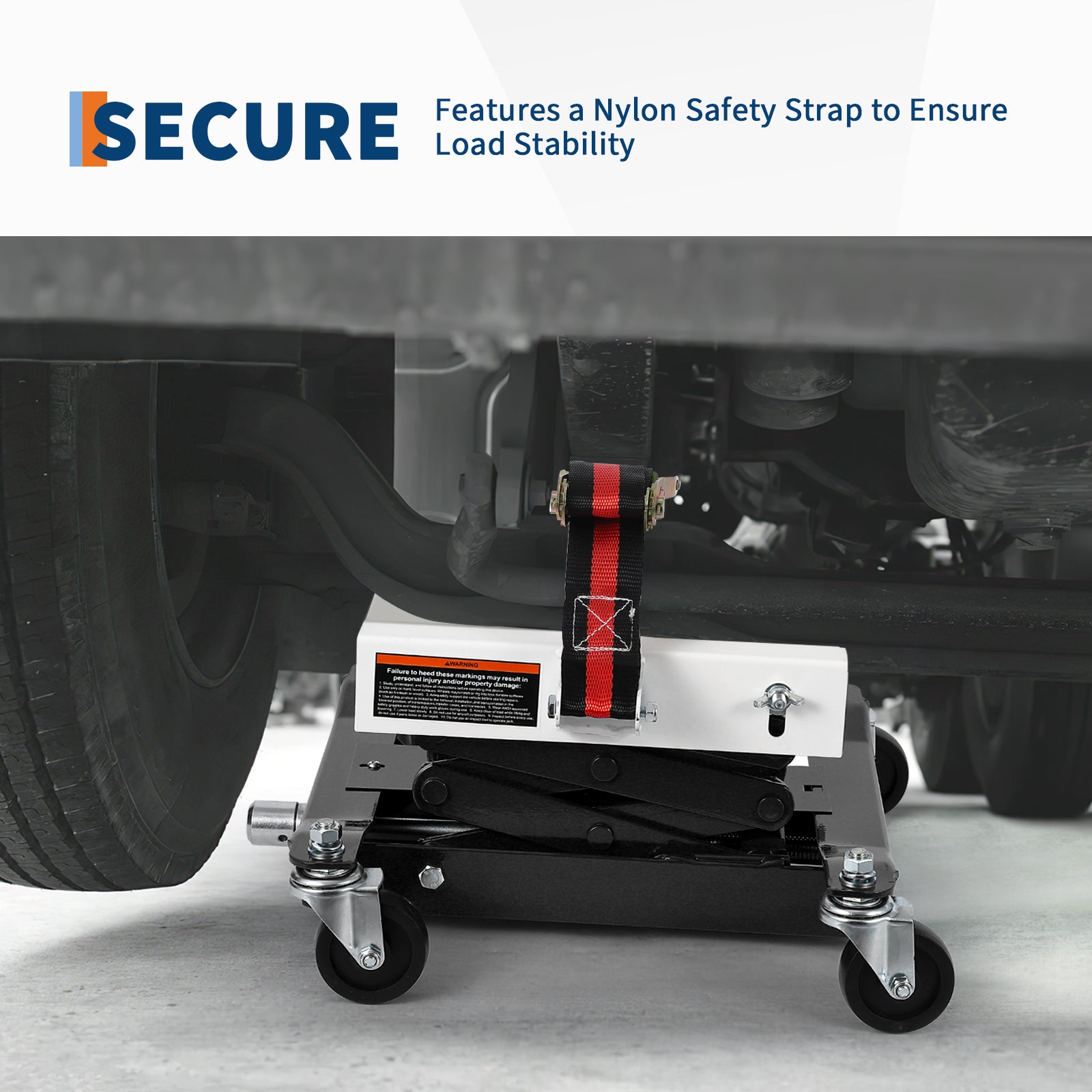 MERXENG 450 Lbs Low Profile Transmission Jack - Adjustable 7-23 Inch Lift For Auto Repair