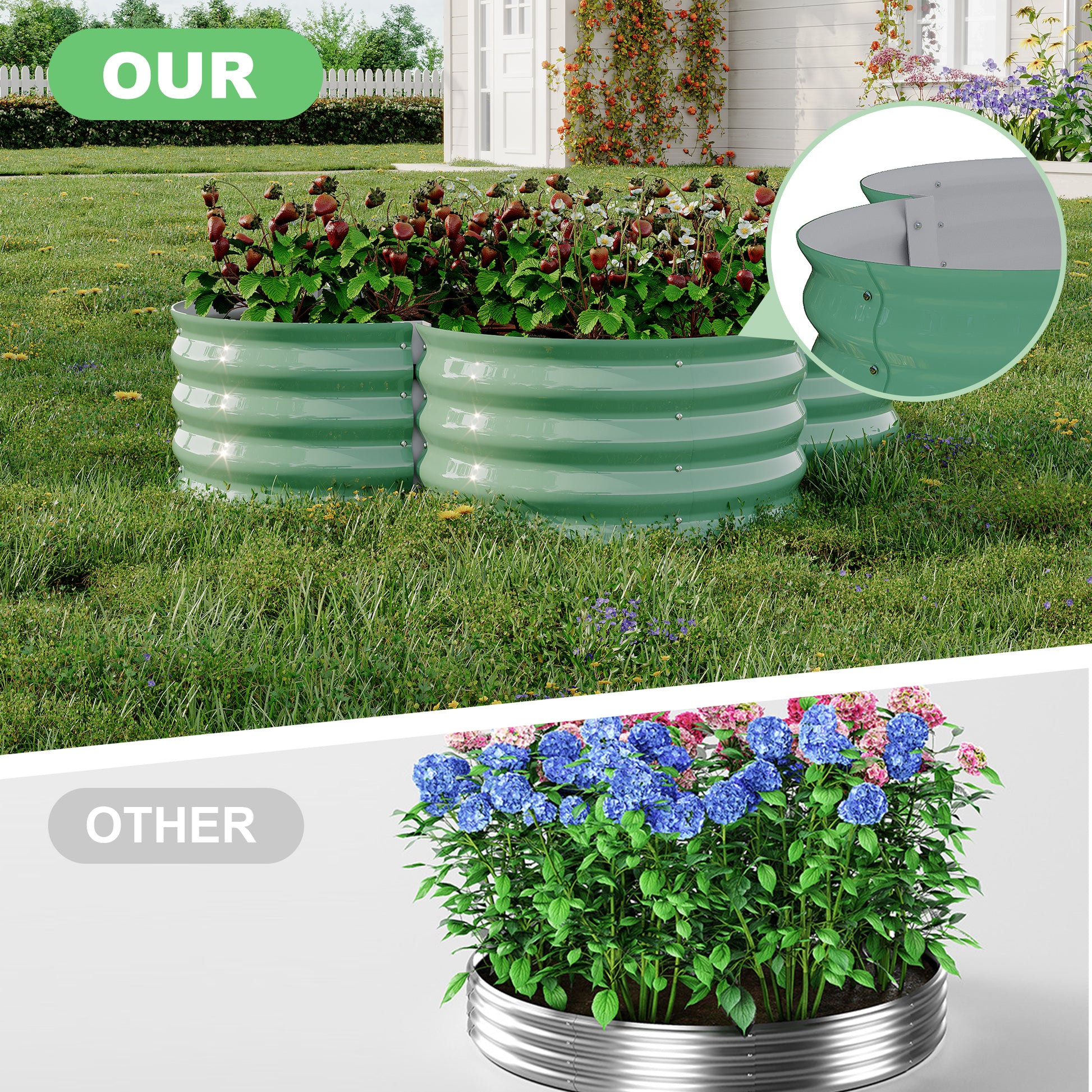 Garvee Raised Planter Bed