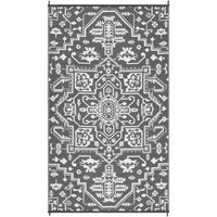 Garvee Outdoor Rug 9x12 Waterproof Reversible Plastic Straw Durable UV-Resistant Foldable with Carry Bag for Patio Camping Deck